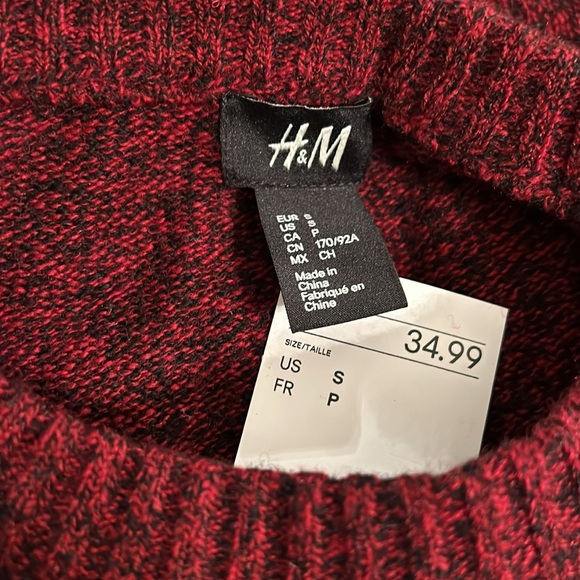 NWT H&M Men’s Wool Blend Sweater - Picture 7 of 8